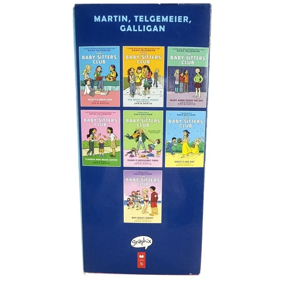 The‎ Babysitters Club 1-7 Book Box Set Raina Telgemeie Ann M. Martin